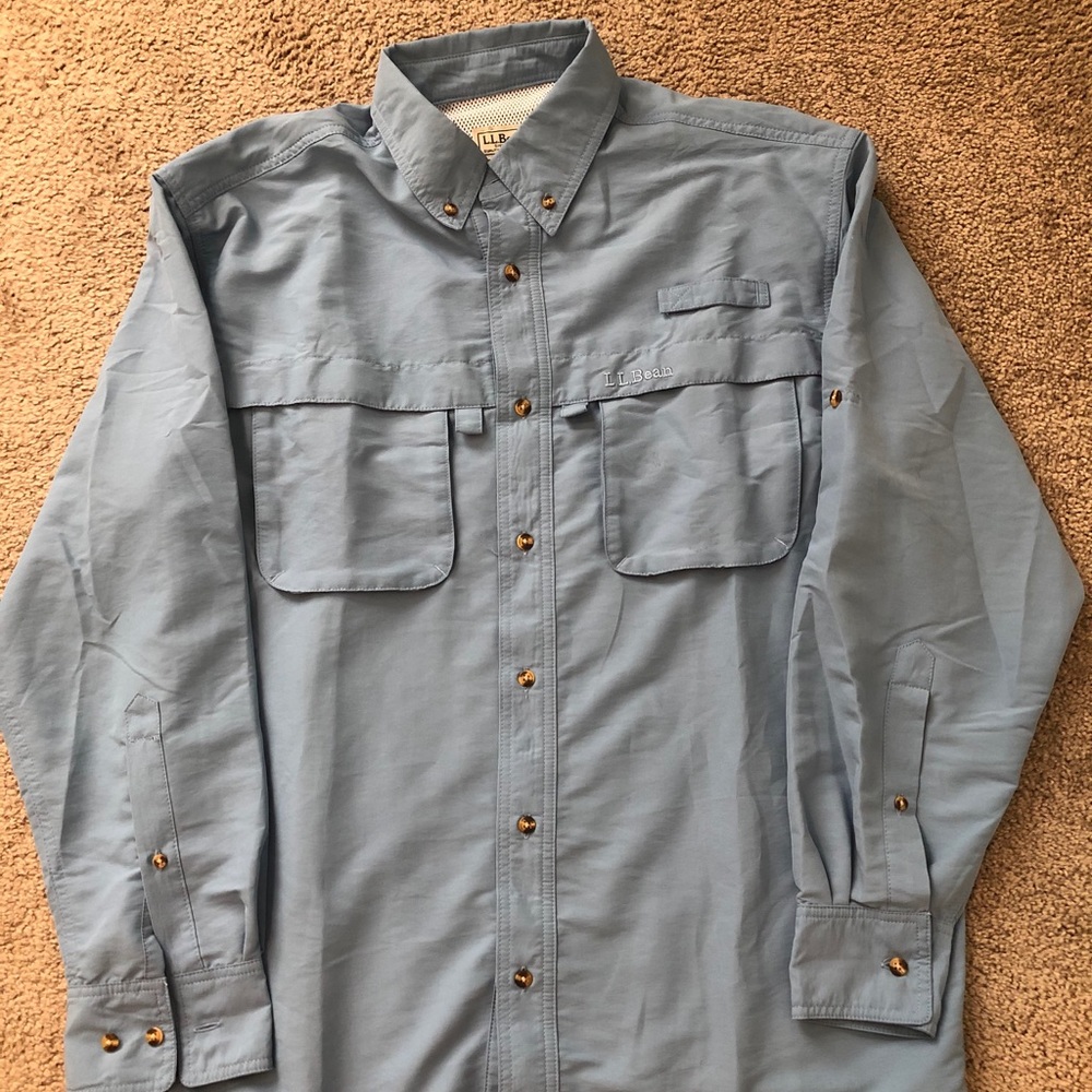 LL Bean Men's Tropicwear Shirt